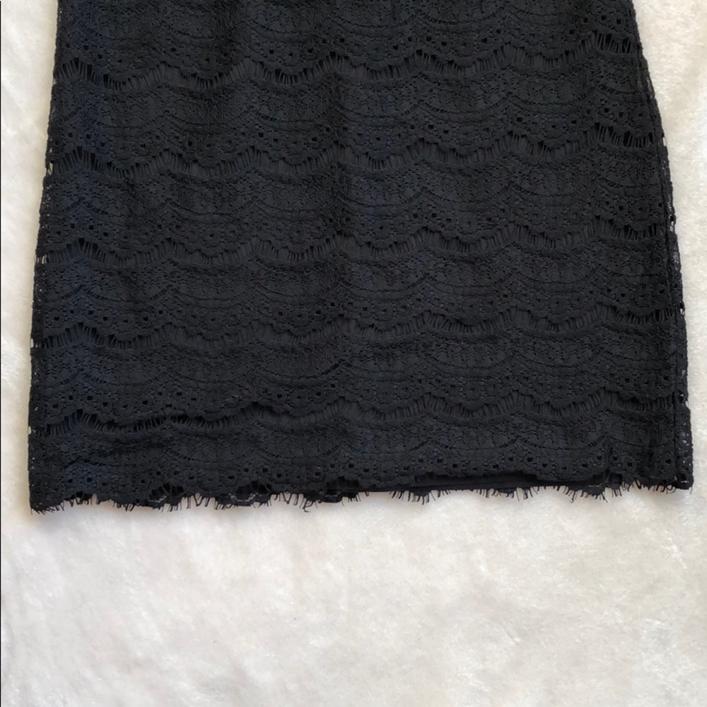 White House Black Market Long Sleeve Lace Dress - Picture 3 of 5